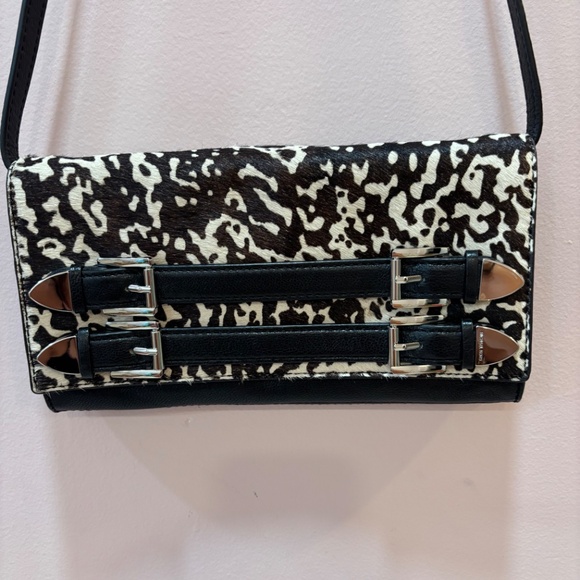 Michael Kors Calf Hair & Leather Crossbody - Picture 2 of 10